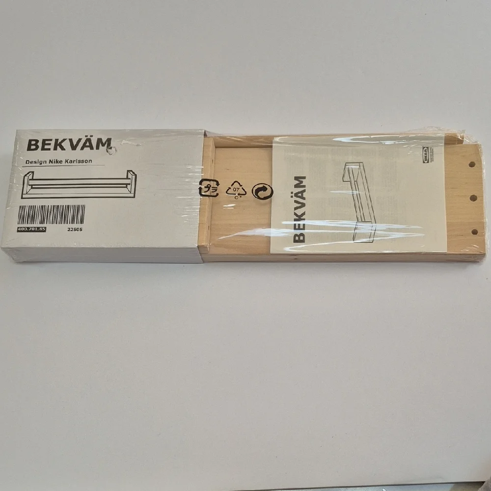 IKEA BEKVAM Wooden Spice Rack